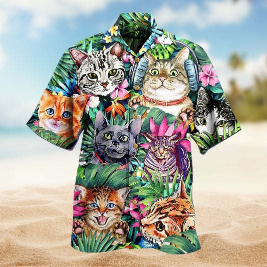 Cat Is My Life Limited Edition – Hawaiian Shirt