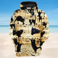 Cat Love Music Art - 3D Hoodie