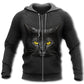 Cat Loves Darkness Night Style - 3D Hoodie