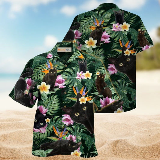 Cat Powered Hawaii Edition – Hawaiian Shirt