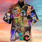 Rocker Cat Cool Music Style - Hawaiian Shirt