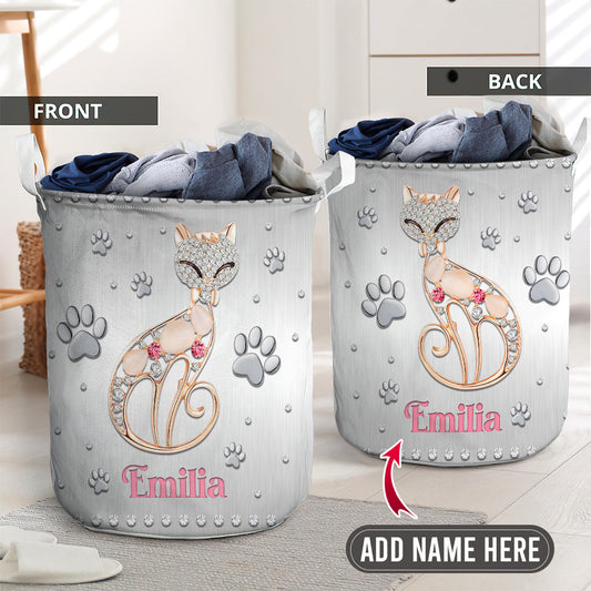 Cat advice cool style personalized - Laundry basket - LAUB01TNH230222-Owls Matrix