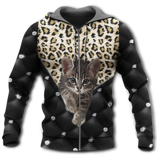 Cat Lover Black Style - 3D Hoodie