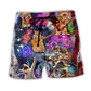 Cat Rocker USA Independence Day Fun - Beach Short