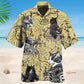 Cat Warrior Strong Cool Style – Hawaiian Shirt