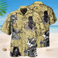 Cat Warrior Strong Cool Style – Hawaiian Shirt