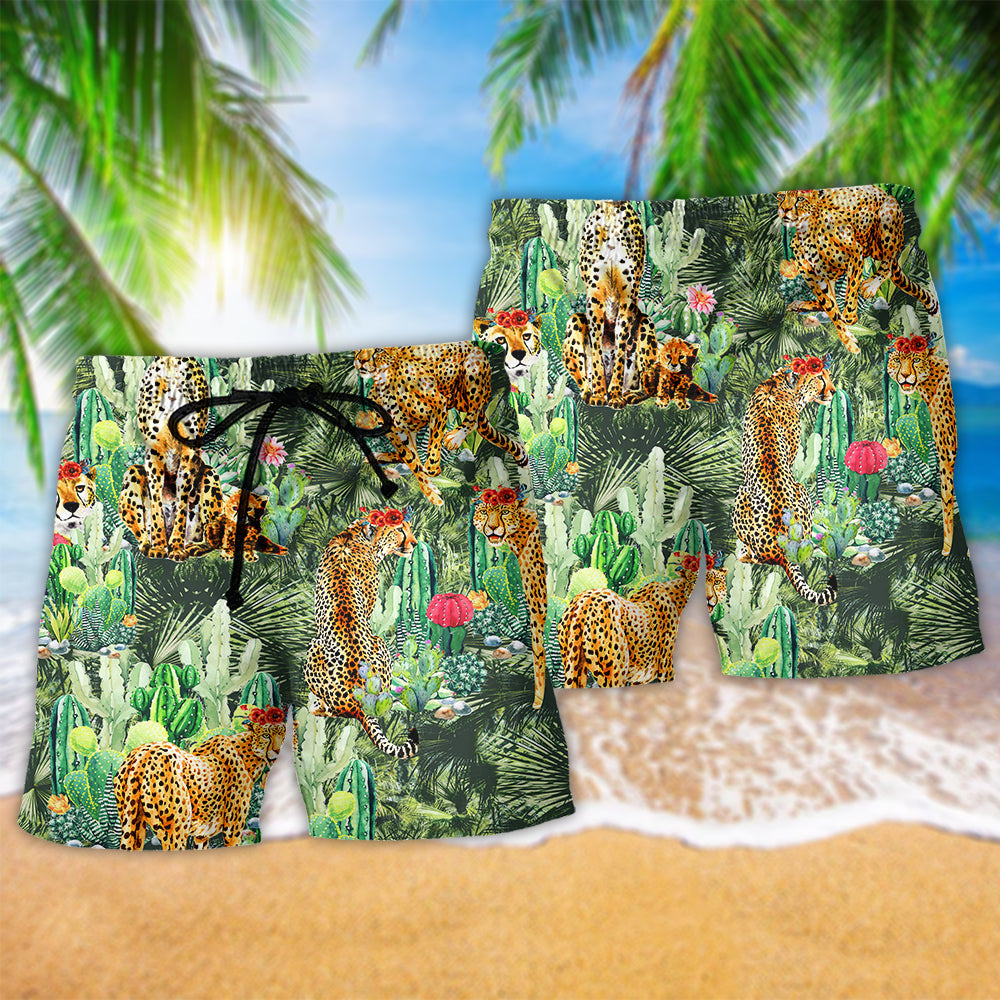 Catamount Cactus Love Art – Beach Short