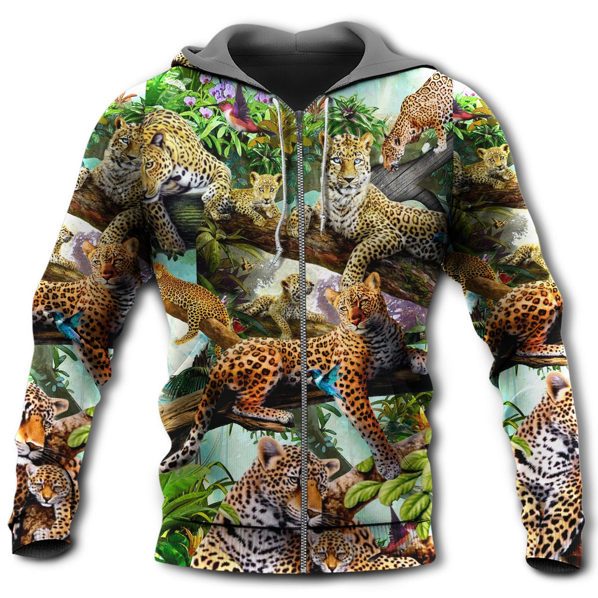 Catamount Loves Trees Nature - 3D Hoodie