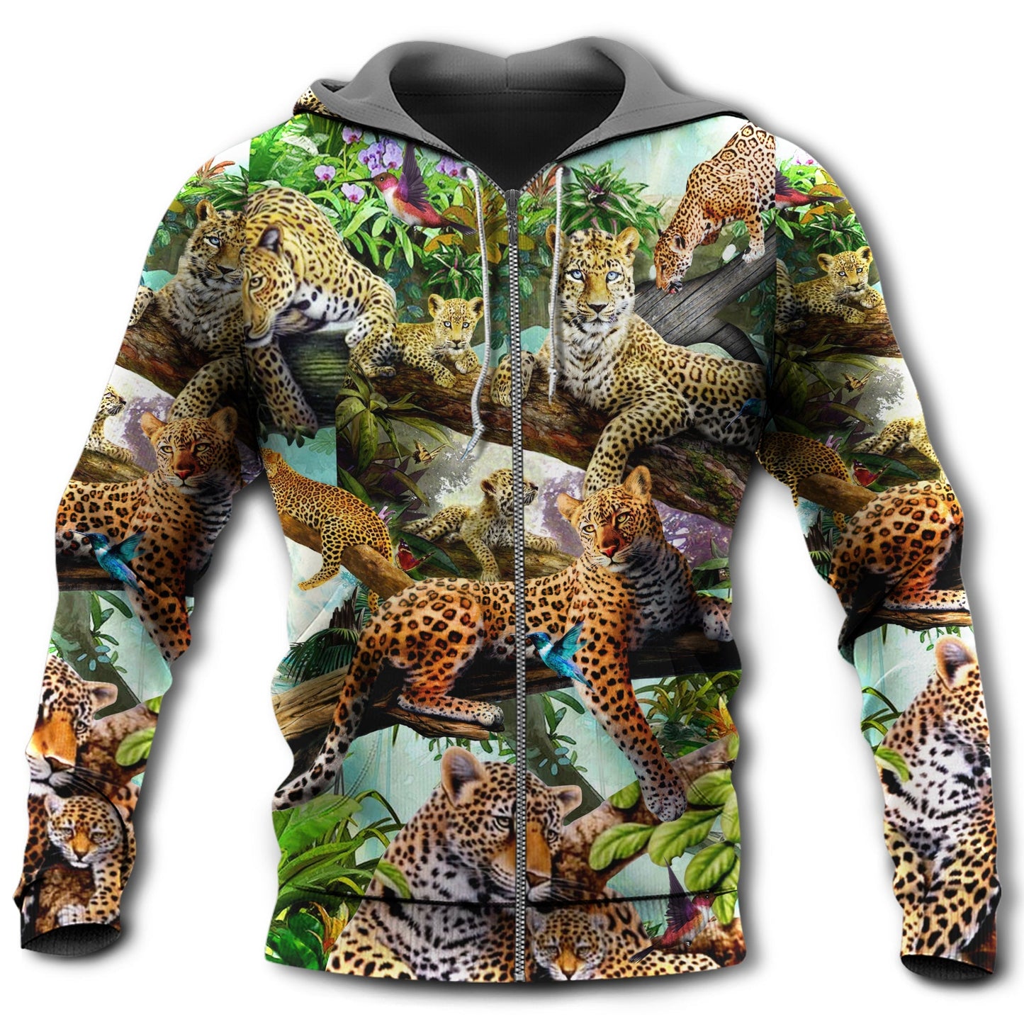 Catamount Loves Trees Nature - 3D Hoodie