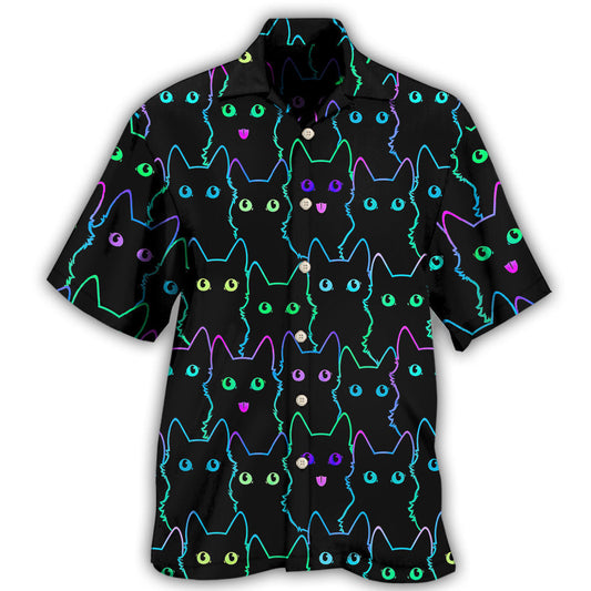 Cute Cats Playful Style – Hawaiian Shirt