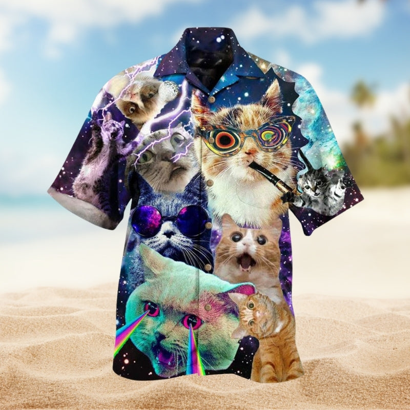 Cats Flying Cat Rebellion Limited Edition – Hawaiian Shirt