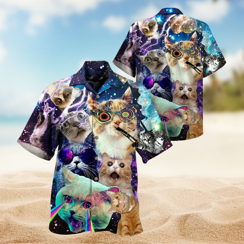 Cats Flying Cat Rebellion Limited Edition – Hawaiian Shirt