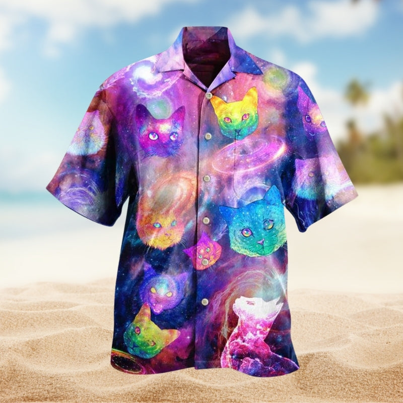 Cats Galaxy Color Style Limited Edition – Hawaiian Shirt