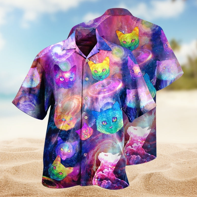 Cats Galaxy Color Style Limited Edition – Hawaiian Shirt