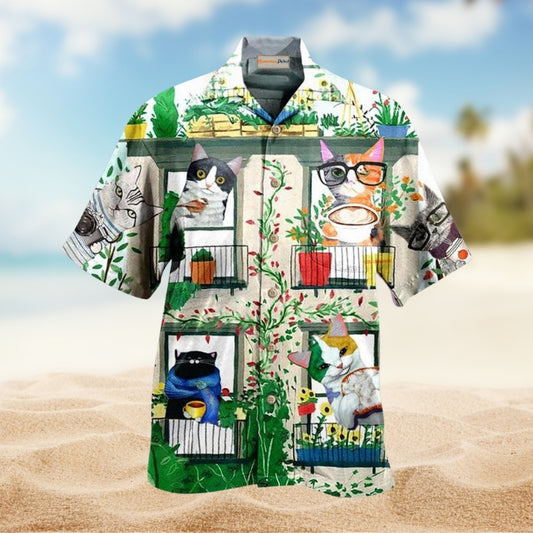 Cats Good Morning Limited Edition – Hawaiian Shirt