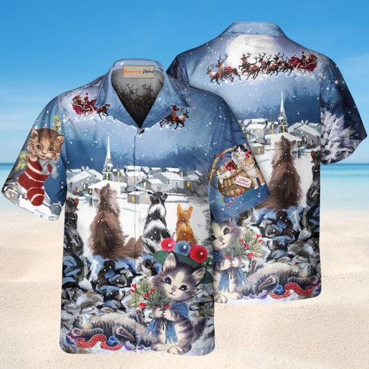 Cats Hope Christmas Style – Hawaiian Shirt