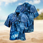 Cats Love Blue Neon Limited Edition – Hawaiian Shirt