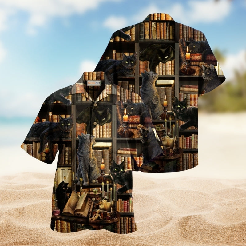 Cats Love Book Everytime Limited Edition – Hawaiian Shirt