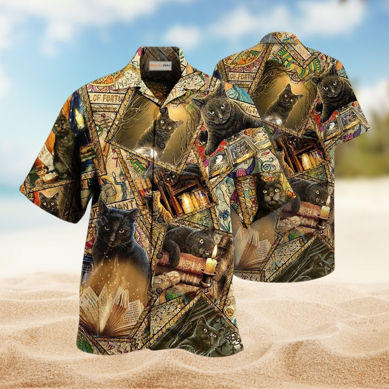 Cats Love Books Magic Limited Edition – Hawaiian Shirt