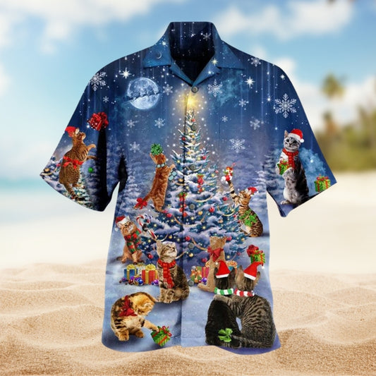 Cats Love Christmas Limited Edition – Hawaiian Shirt