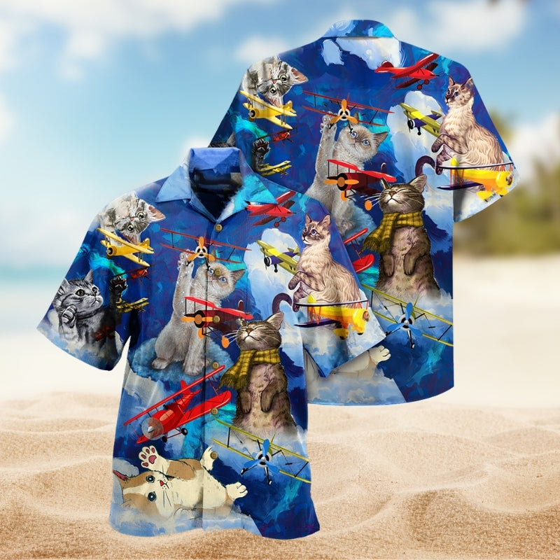 Cats Love Fly Limited Edition – Hawaiian Shirt