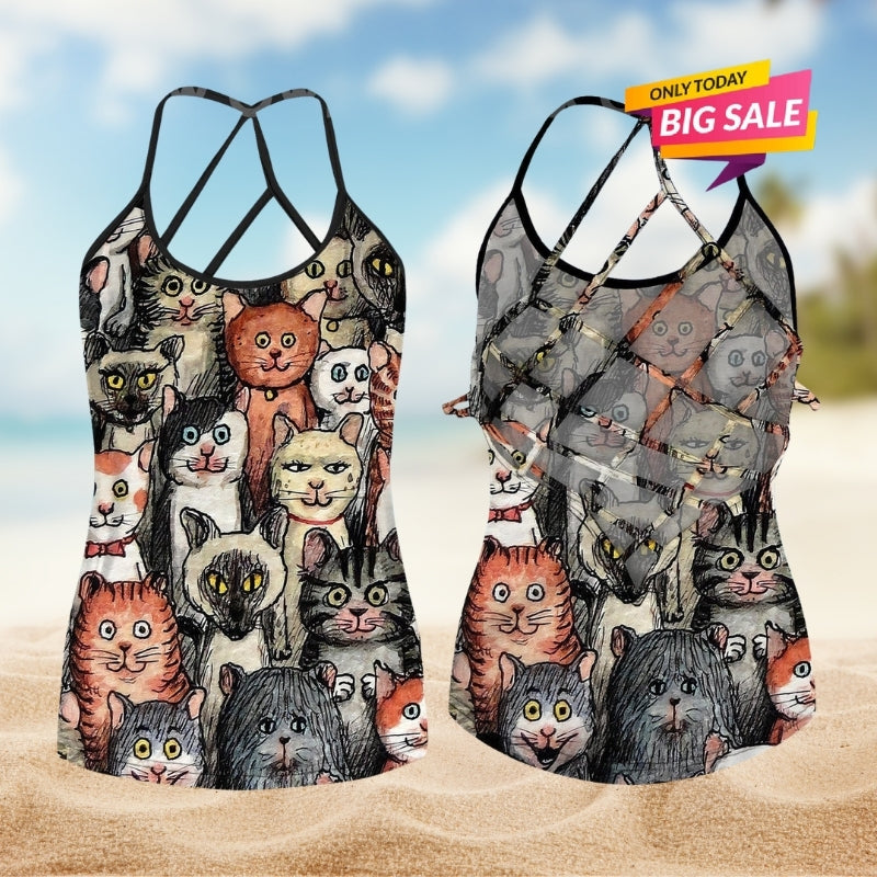 Cats Love Limited Edition 1 – Hollow Tank Top