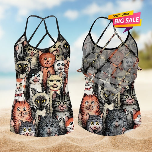 Cats Love Limited Edition 1 – Hollow Tank Top
