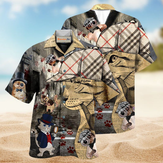 Cats Master Detective Edition – Hawaiian Shirt