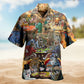 Cats Play Card Games Limited Edition – Hawaiian Shirt