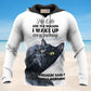 Cats Wake Me Up Funny - 3D Hoodie