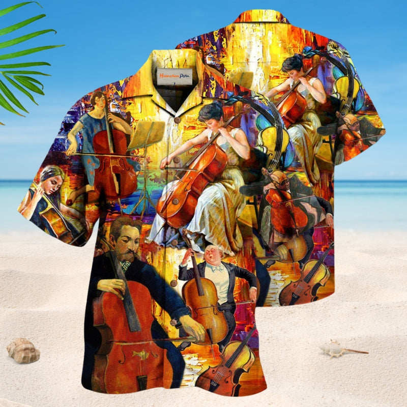Cello Speaks Music Style – Hawaiian Shirt