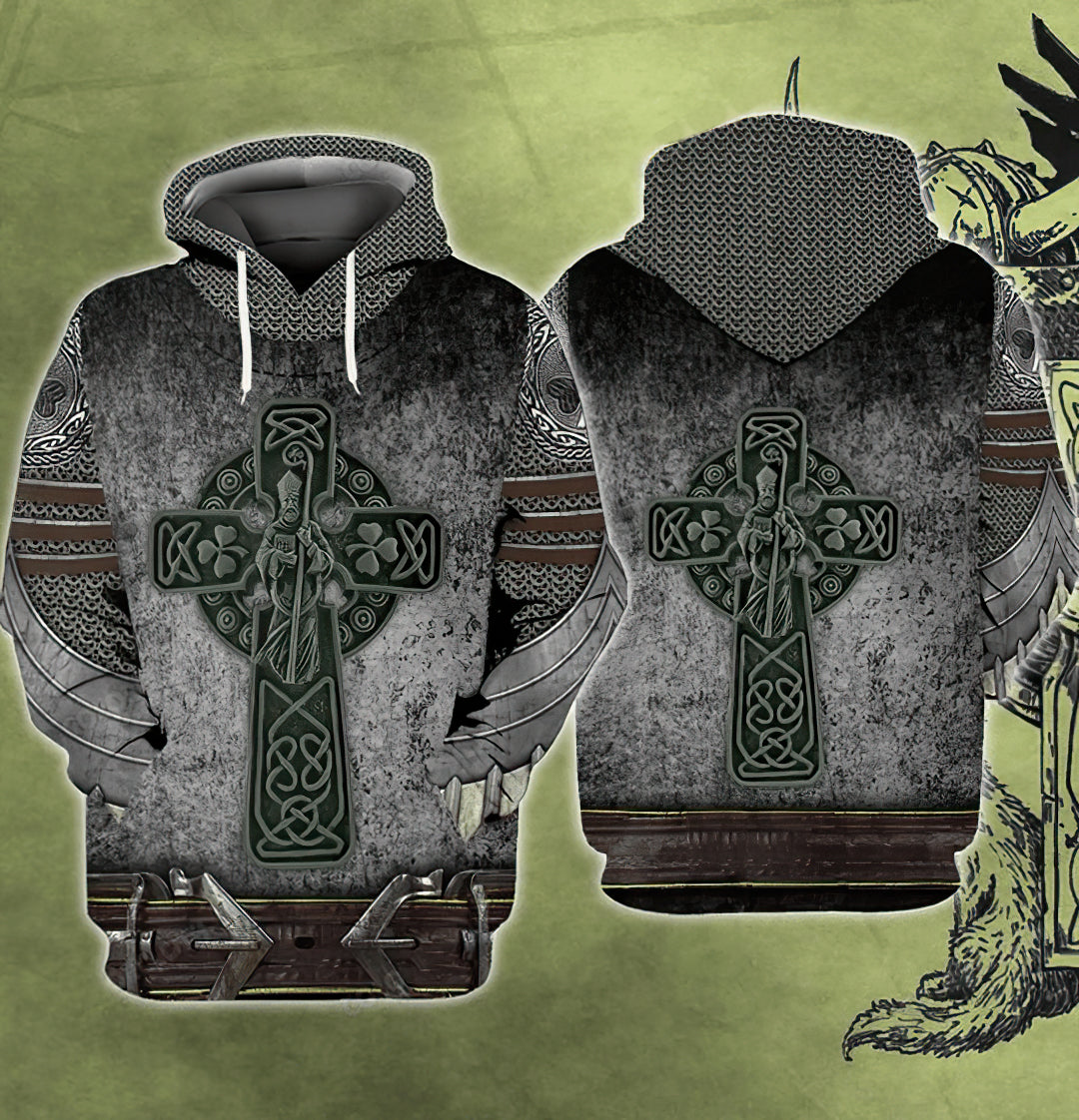 Celtic Cross Art – 3D Hoodie