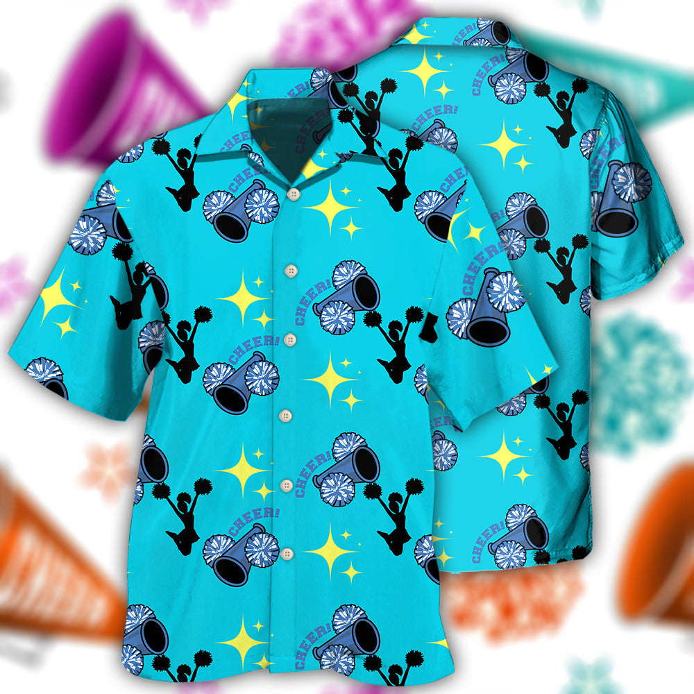 Cheerleading Blue Style – Hawaiian Shirt