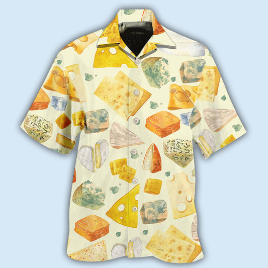 Cheese beautiful food life - Hawaiian shirt - HAWS02NGC060422 - Owls Matrix LTD