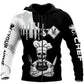 Chef Skull Custom Art – 3D Hoodie