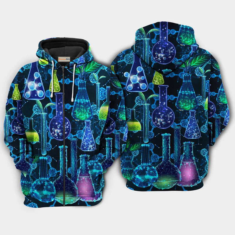Chemistry Like Magic But Real Quote – 3D Hoodie