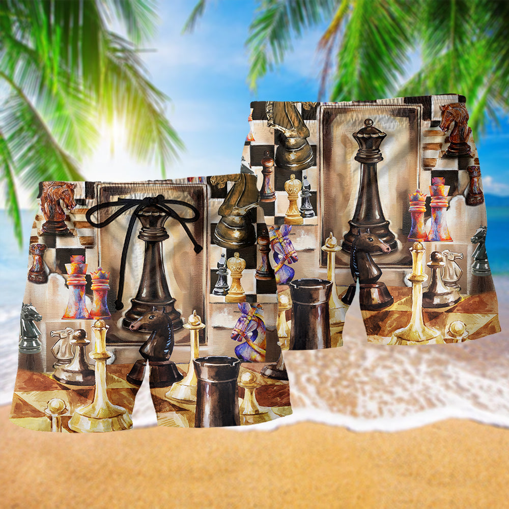 Chess We Are All Played - Beach Short