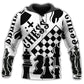 Chess Black And White Art – 3D Hoodie2