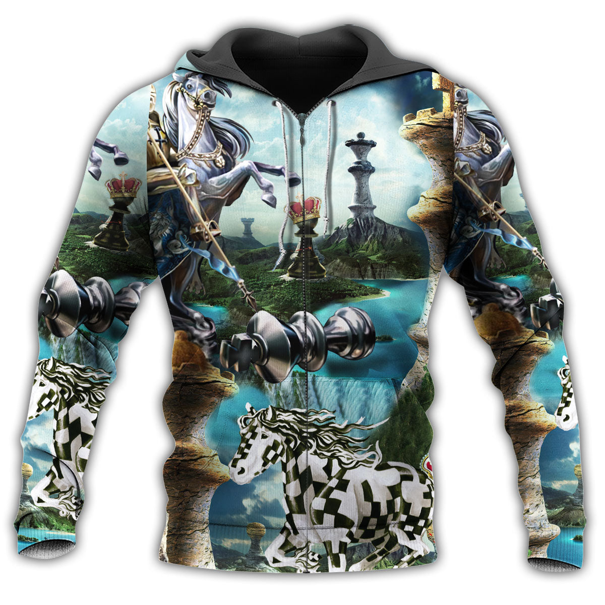 Chess Is My Life - 3D Hoodie2