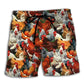 Chicken Hang Out With Chickens – Beach Short