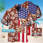 Chihuahua Lover America Tropical Style – Hawaiian Shirt