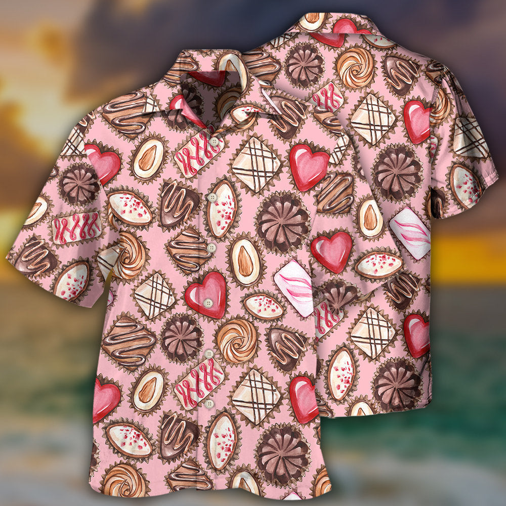 Powered By Chocolate Food Lover - Hawaiian Shirt
