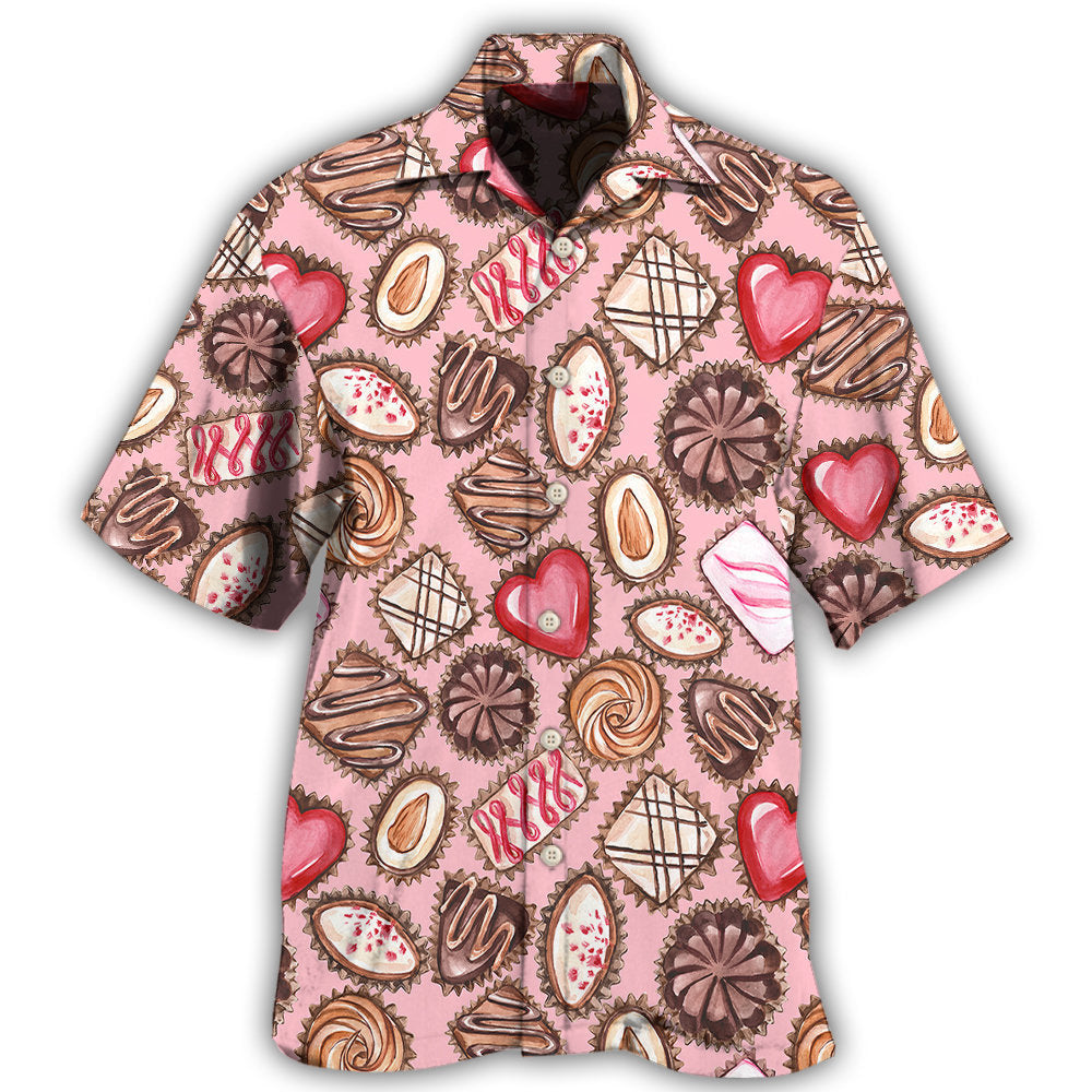 Powered By Chocolate Food Lover - Hawaiian Shirt