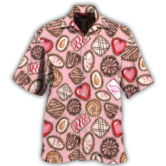 Powered By Chocolate Food Lover - Hawaiian Shirt