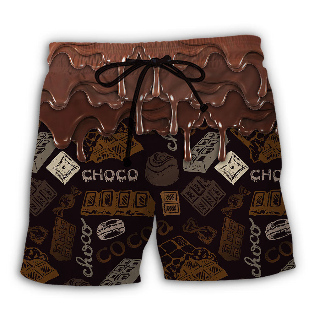 Chocolate Lover Sweet Dessert – Beach Short