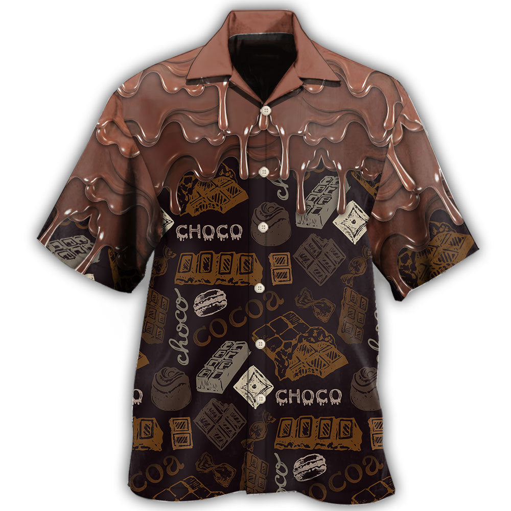 Chocolate Dessert Lover Theme – Hawaiian Shirt