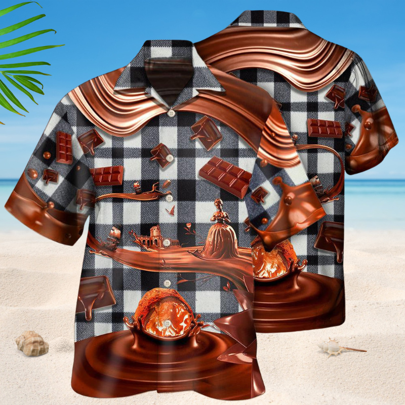 Chocolate Milk Food Style – Hawaiian Shirt