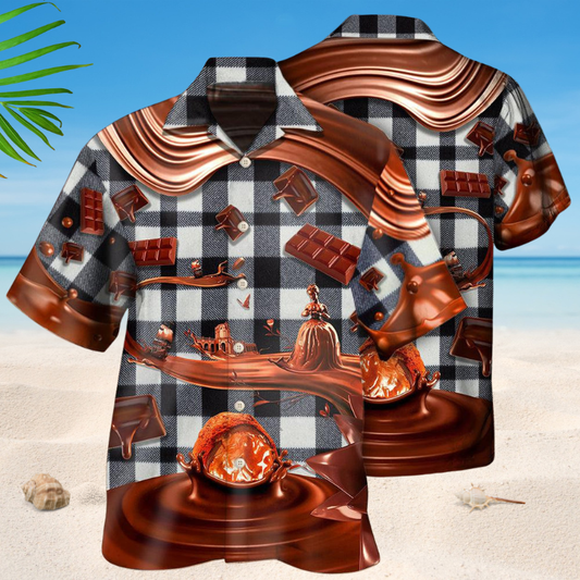 Chocolate Milk Food Style – Hawaiian Shirt