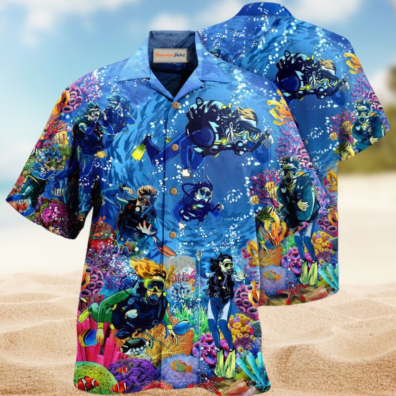Choose Something Fun Diving Edition – Hawaiian Shirt