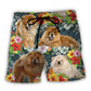 Chow Chow Tropical Dog Lover - Beach Short